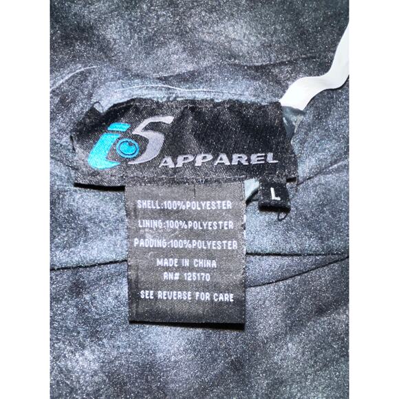 I5 Apparel Reversible Puffer Vest - Size Mens L - Plaid Flannel & Removable Hood - Picture 7 of 11